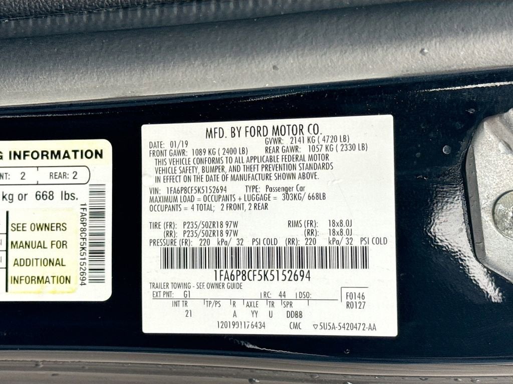 2019 Ford Mustang GT