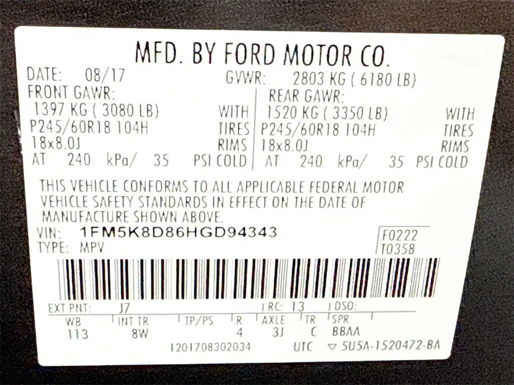 2017 Ford Explorer XLT