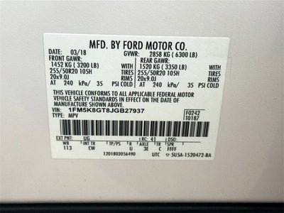 2018 Ford Explorer Sport