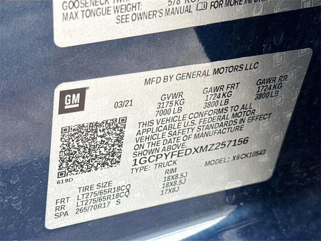 2021 Chevrolet Silverado 1500 LT Trail Boss