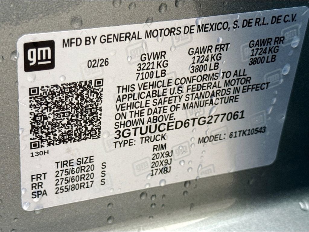 2026 GMC Sierra 1500 Elevation