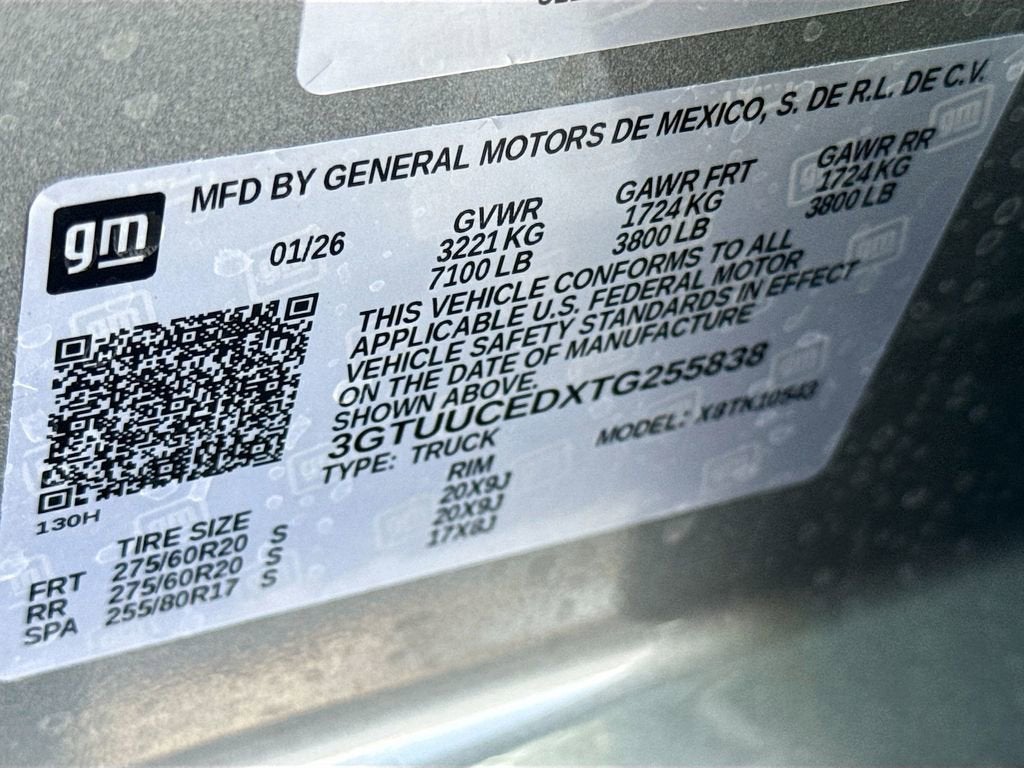 2026 GMC Sierra 1500 Elevation