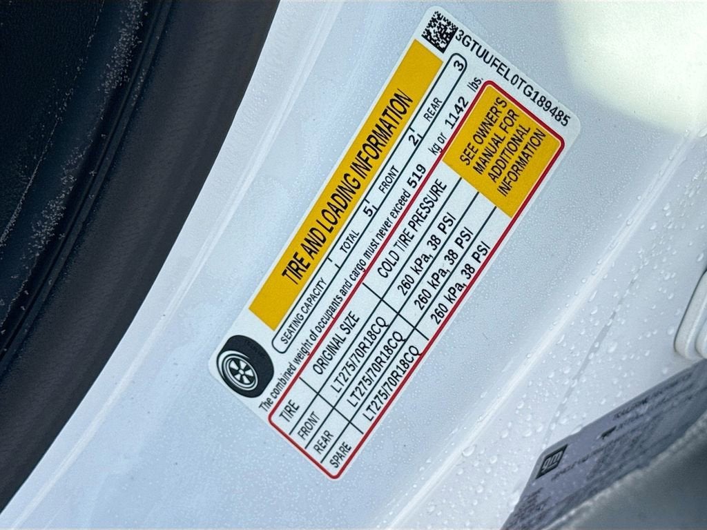 2026 GMC Sierra 1500 AT4X