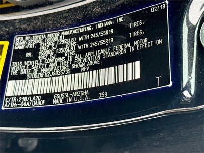 2018 Toyota Highlander Limited