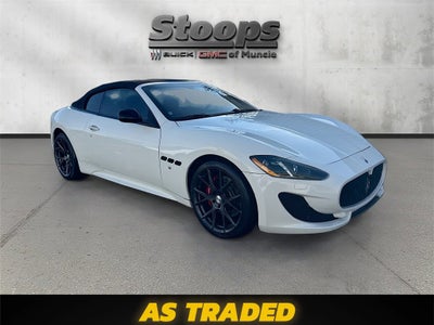 2013 Maserati GranTurismo Convertible Sport