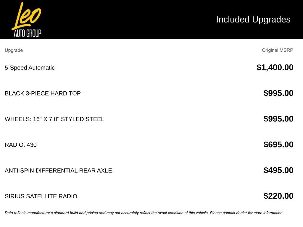 2017 Jeep Wrangler Unlimited Sport 4x4