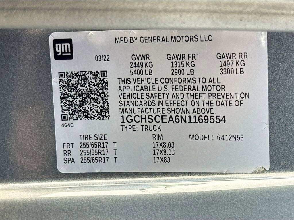 2022 Chevrolet Colorado LT