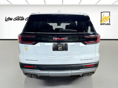 2026 GMC Acadia Elevation