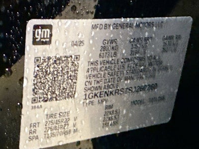 2025 GMC Acadia Elevation