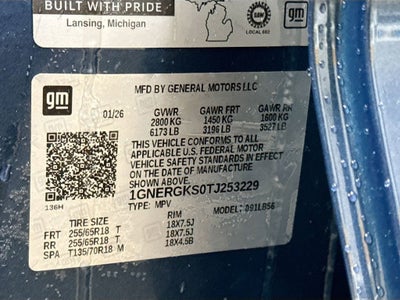 2026 Chevrolet Traverse LT