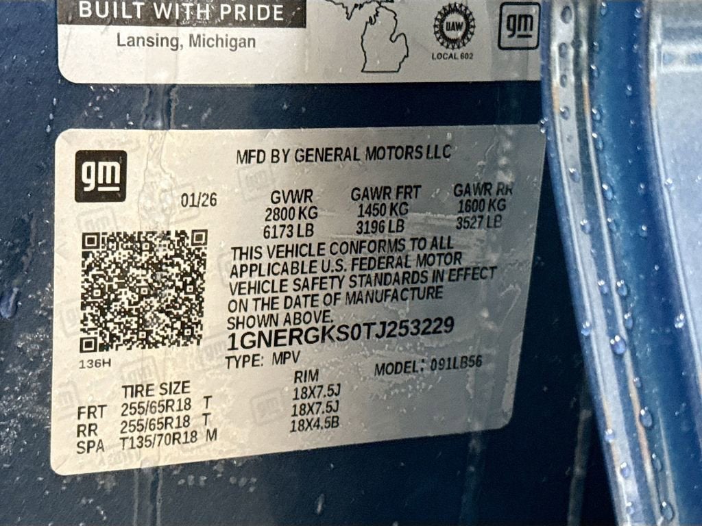 2026 Chevrolet Traverse LT