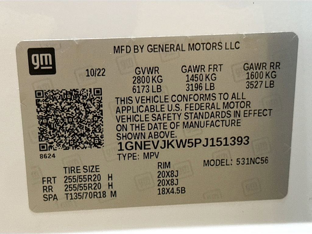 2023 Chevrolet Traverse RS