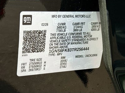 2026 Chevrolet Suburban Premier