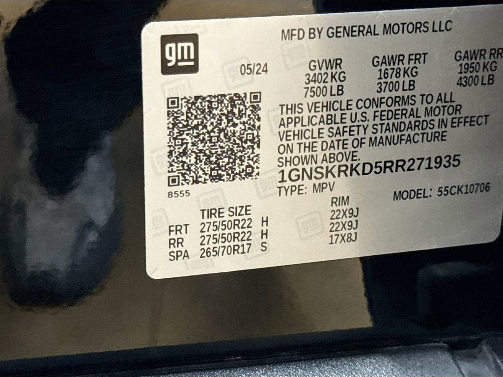 2024 Chevrolet Tahoe RST