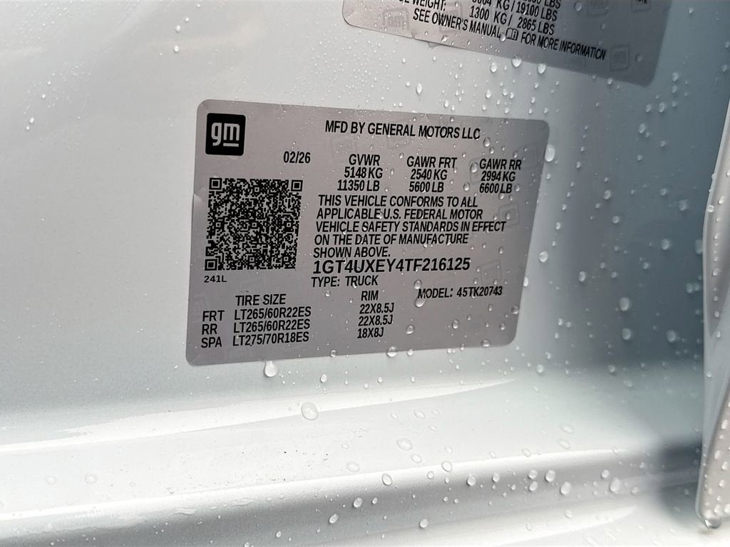 2026 GMC Sierra 2500 HD Denali Ultimate