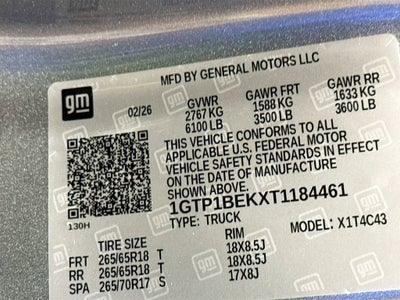 2026 GMC Canyon Elevation