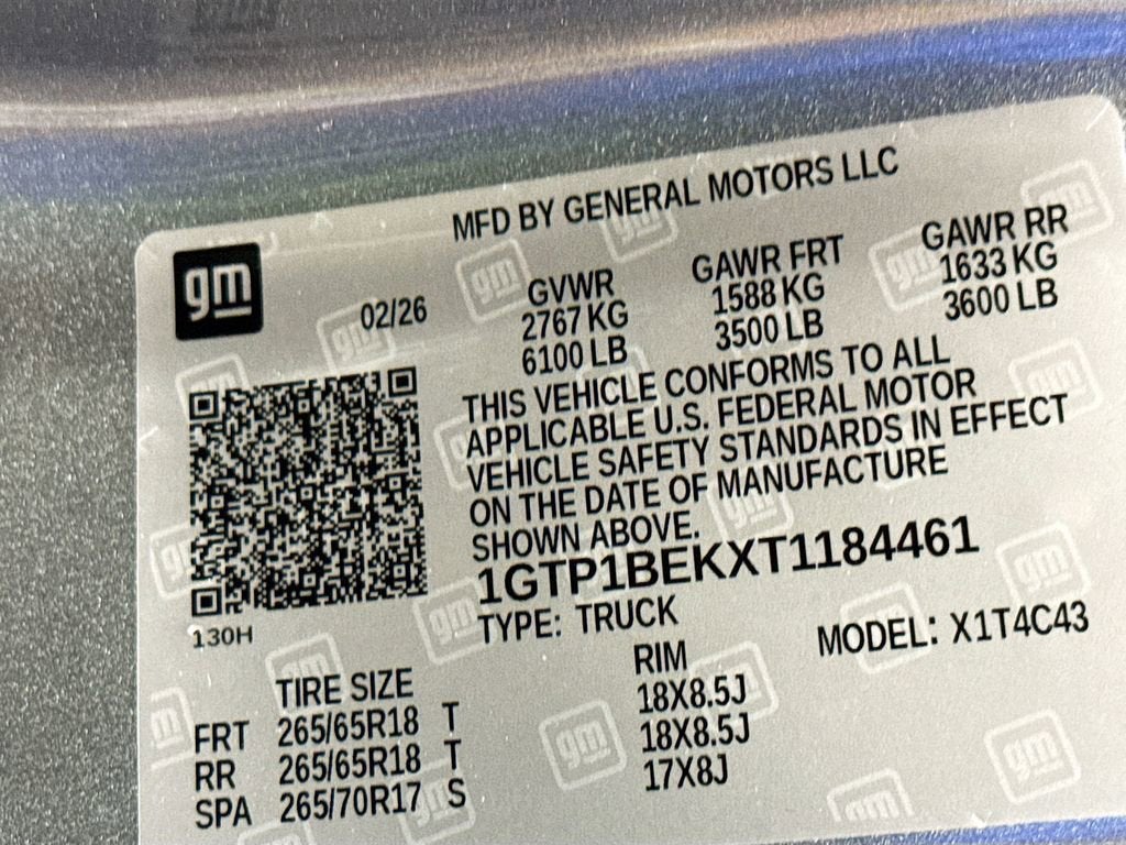 2026 GMC Canyon Elevation