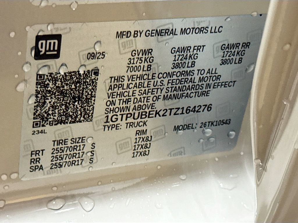 2026 GMC Sierra 1500 SLE