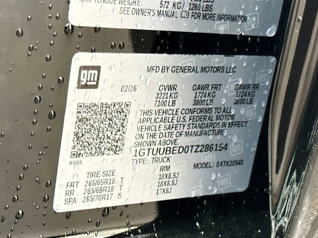 2026 GMC Sierra 1500 SLE