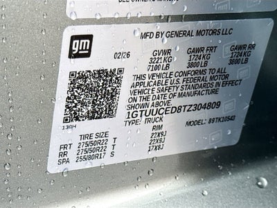 2026 GMC Sierra 1500 Elevation