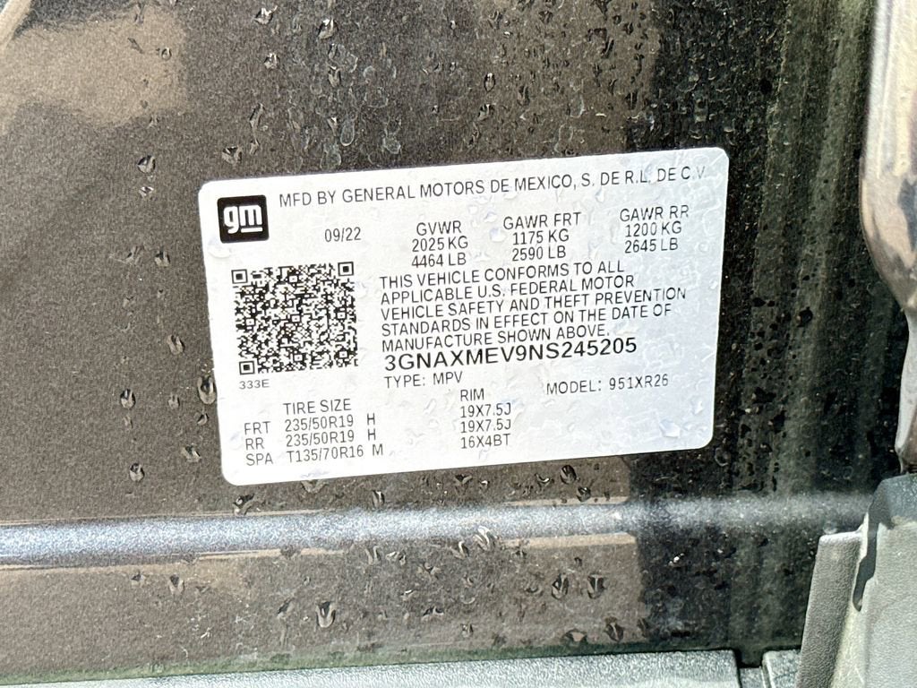 2022 Chevrolet Equinox RS