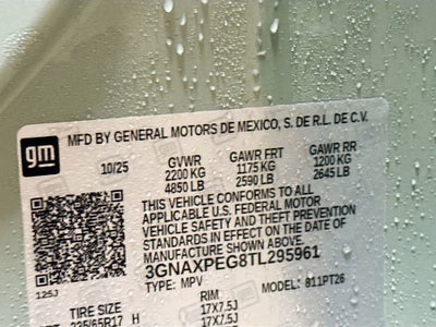 2026 Chevrolet Equinox LT