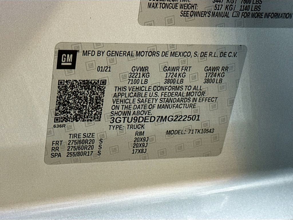 2021 GMC Sierra 1500 SLT