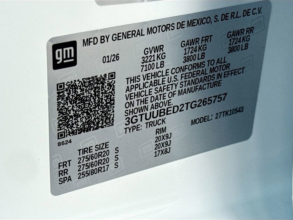 2026 GMC Sierra 1500 SLE