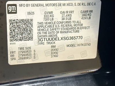 2025 GMC Sierra 1500 SLT