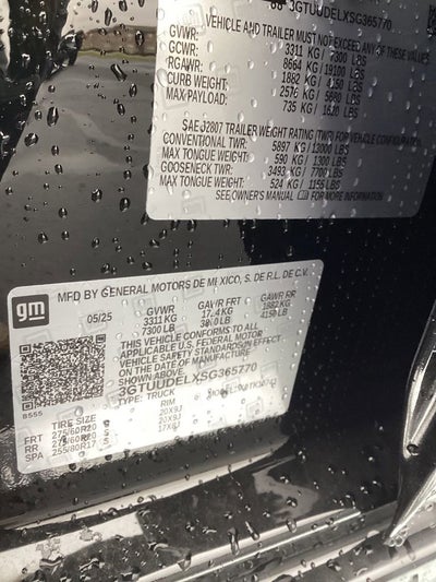 2025 GMC Sierra 1500 SLT