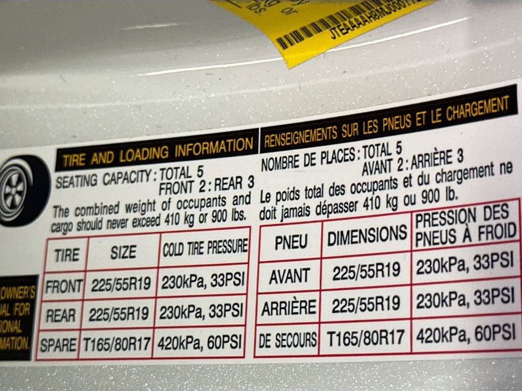 2021 Toyota Venza LE