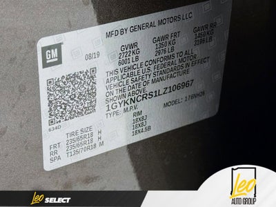 2020 Cadillac XT5 Premium Luxury FWD