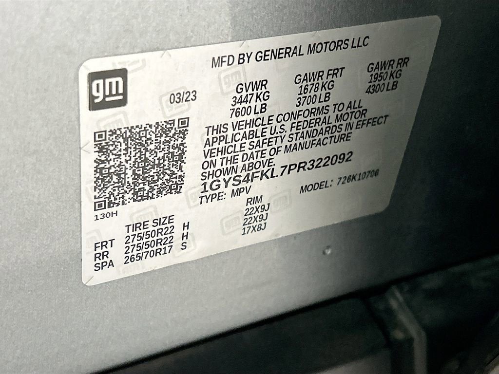 2023 Cadillac Escalade Sport