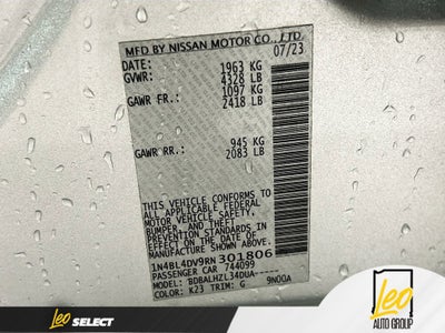 2024 Nissan Altima 2.5 SV