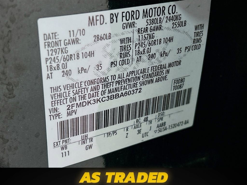 2011 Ford Edge Limited