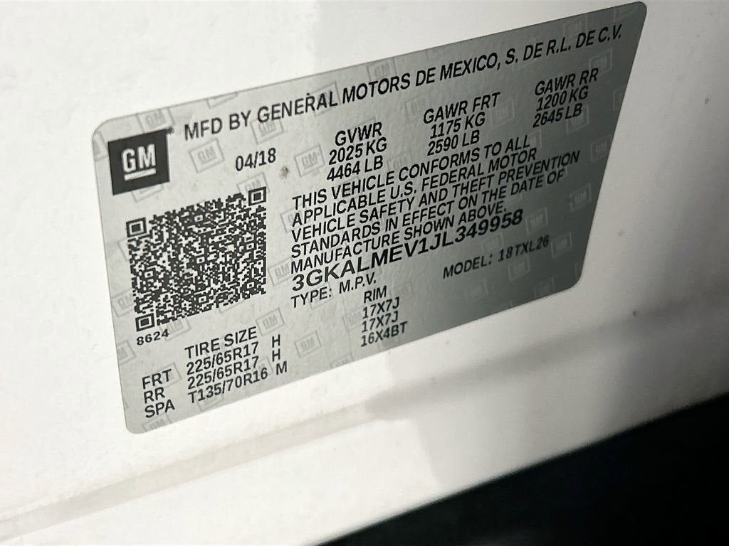 2018 GMC Terrain SLE