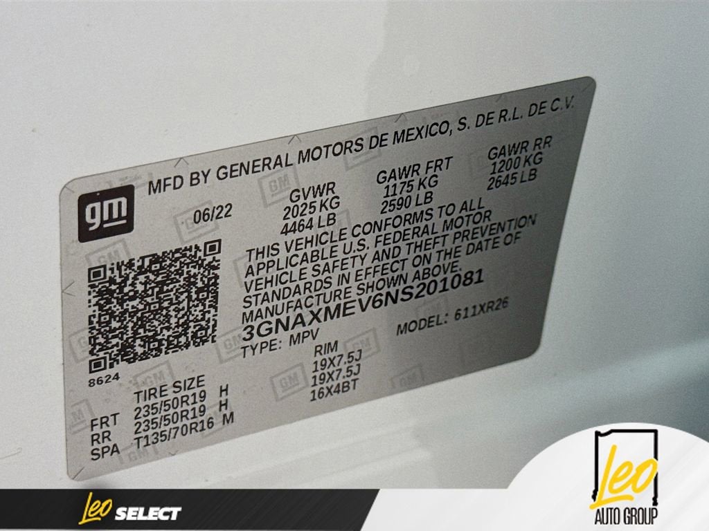 2022 Chevrolet Equinox RS