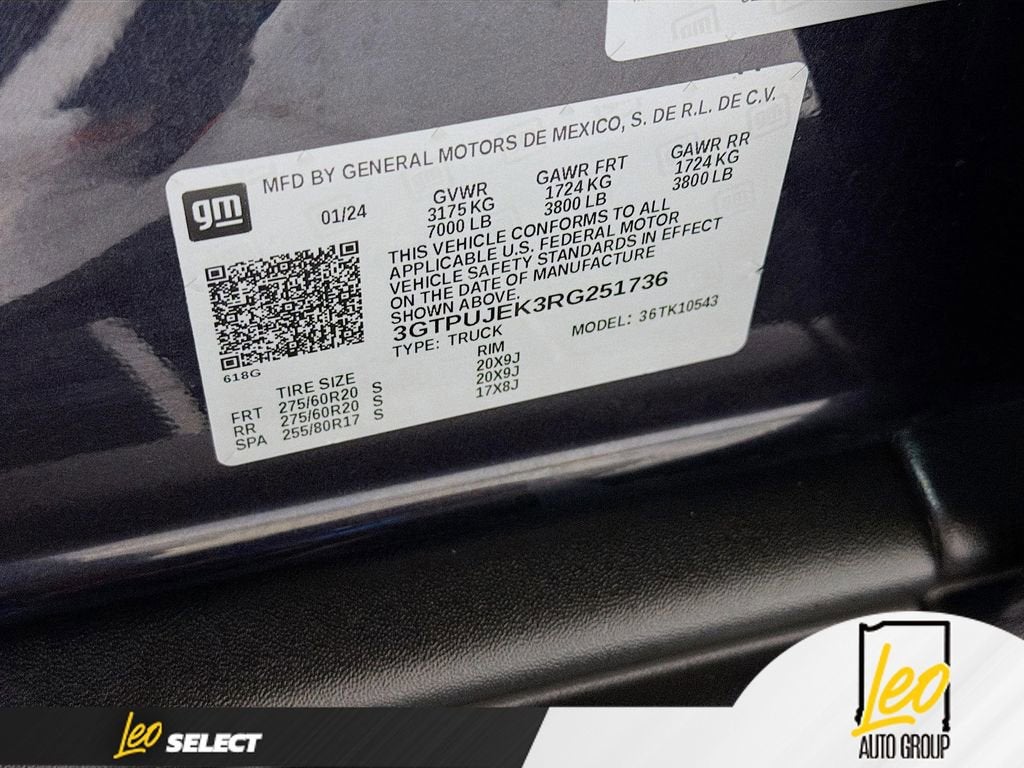 2024 GMC Sierra 1500 Elevation