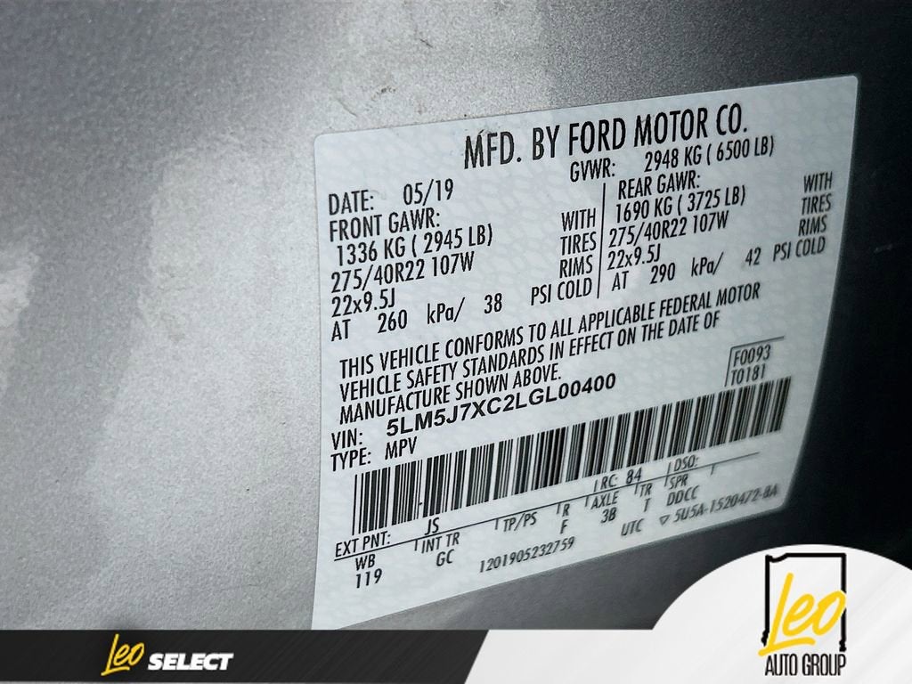 2020 Lincoln Aviator Reserve