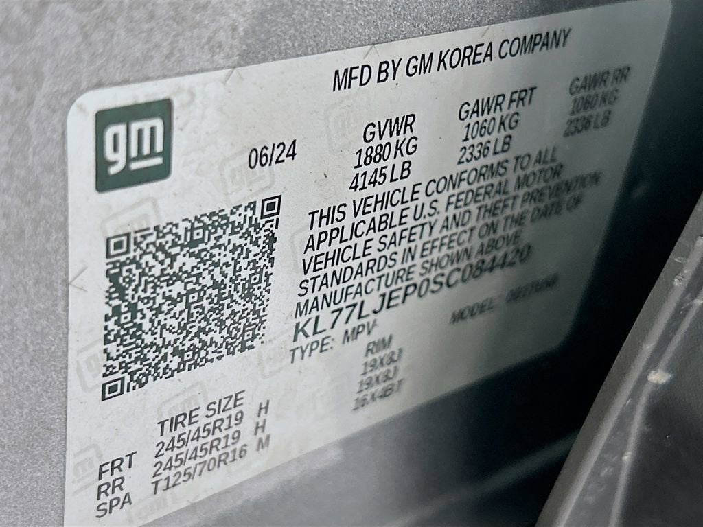 2025 Chevrolet Trax 2RS