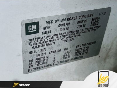 2020 Chevrolet Trax LS