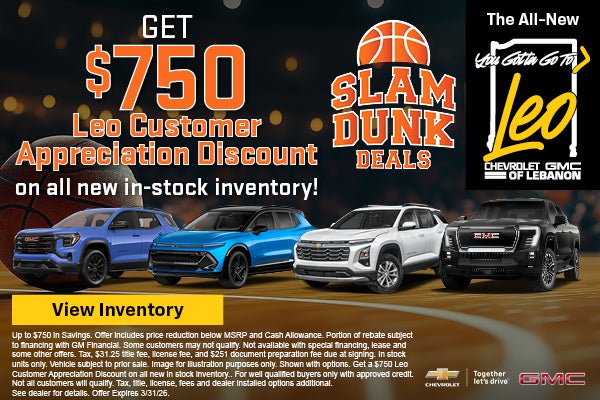 $750 Leo Customer Appreciation Discount